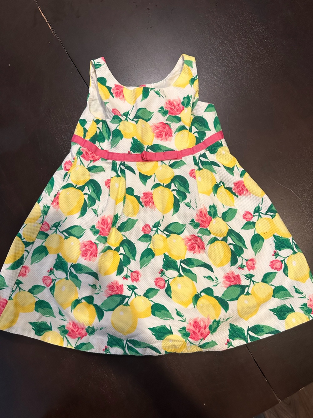Girls 18-24M Janie and Jack Lemon Print Dress